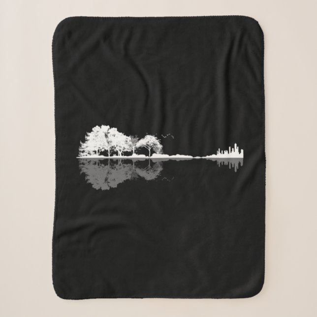 Couverture Sherpa Guitare naturelle (Devant)