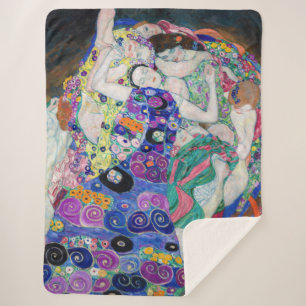 Couverture Sherpa Gustav Klimt - La Vierge