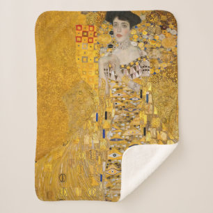 Couverture Sherpa Gustav Klimt - Portrait d'Adele Bloch-Bauer I