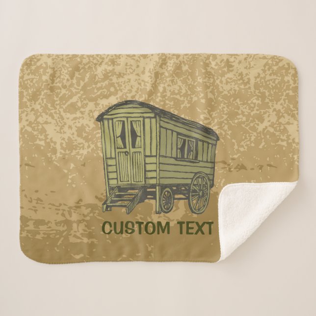 Couverture Sherpa Gypsy Caravan Wagon (Devant (Horizontal))