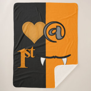 Couverture Sherpa Halloween