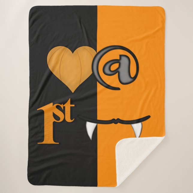 Couverture Sherpa Halloween (Devant)