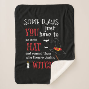 Couverture Sherpa Halloween Certains Jours Vous Devez Anniversaire