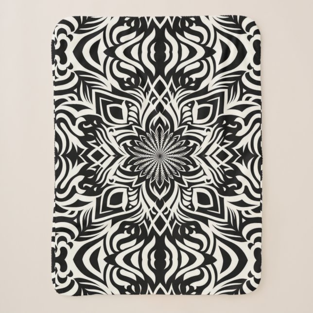 Couverture Sherpa Harmonie B&W (Devant)