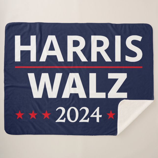 Couverture Sherpa Harris Walz Election 2024 III (Devant (Horizontal))