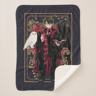 Couverture Sherpa HARRY POTTER™ | Anime HARRY POTTER™ assis