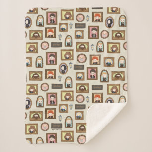 Couverture Sherpa HARRY POTTER™ Chibi Image Frame Motif