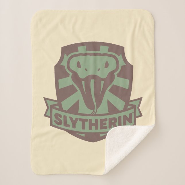 Couverture Sherpa HARRY POTTER™ | Cimetière SLYTHERIN™ Été Magique (Devant)