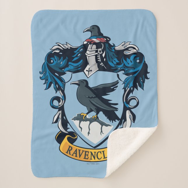 Couverture Sherpa Harry Potter | Cimier gothique Ravenclaw (Devant)
