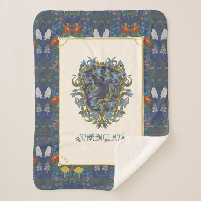 Couverture Sherpa HARRY POTTER™ | Crest RAVENCLAW™ (Devant)