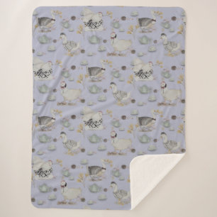 Couverture Sherpa Haute Couture Print Kidsroom