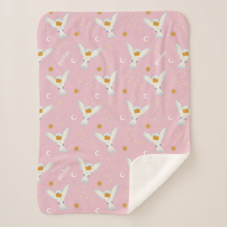 Couverture Sherpa Hedwig Rose Solstice Pattern