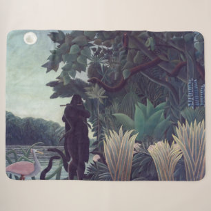 Couverture Sherpa Henri Rousseau - La Charmeuse de serpents