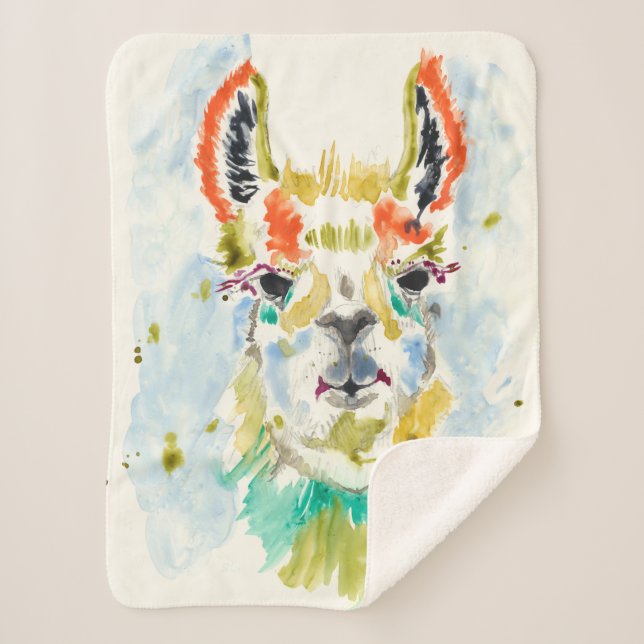 Couverture Sherpa Hifi Llama - portrait (Devant)