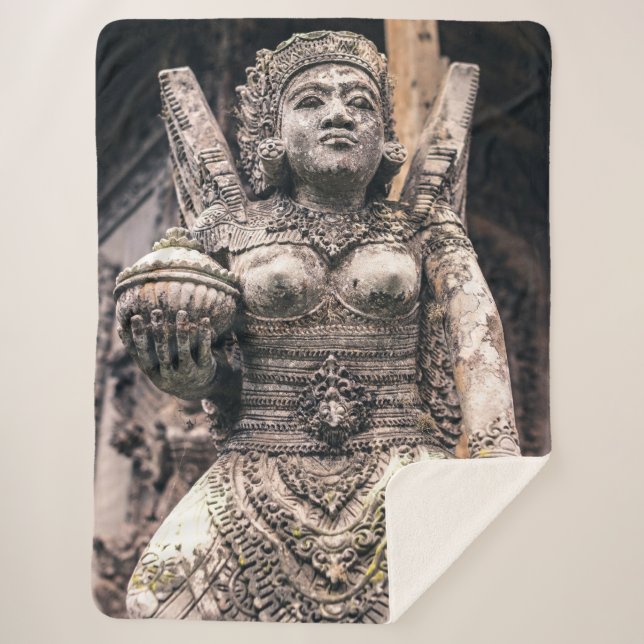 COUVERTURE SHERPA HINDU GODDESS (Devant)