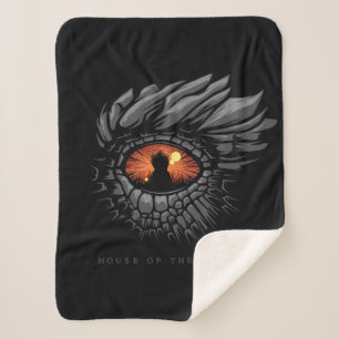 Couverture Sherpa HOUSE OF THE DRAGON Dragon's Eye Iron Throne