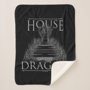 Couverture Sherpa HOUSE of the Dragon   Iron Throne Graphic