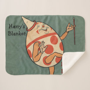 Couverture Sherpa Humpty Dumpty Kids Personnalisé