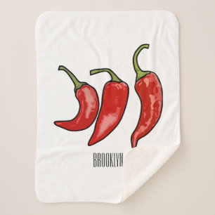 Couverture Sherpa Illustration de chili