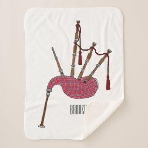 Couverture Sherpa Illustration de pipes