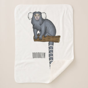 Couverture Sherpa Illustration marmoset commune