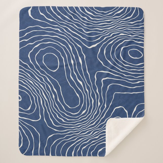 Couverture Sherpa Impression topographique biologique de la ligne te (Devant)