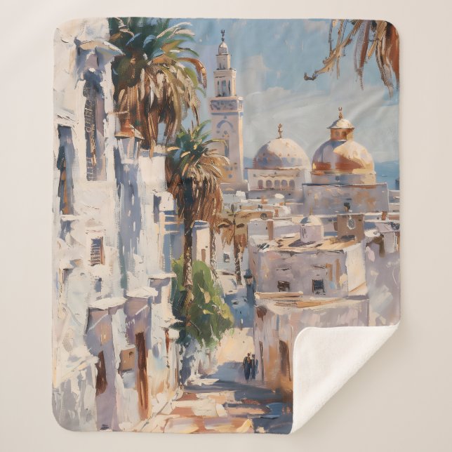 Couverture Sherpa Impressionist picture of Tuni (Devant)