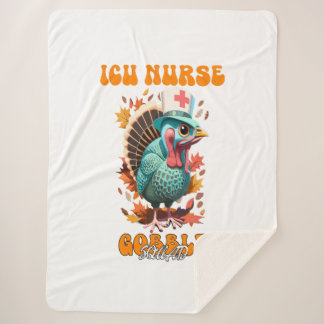 Couverture Sherpa Infirmière de l'ICU Gobble Squad Femmes Infirmière