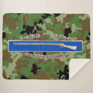 COUVERTURE SHERPA INSIGNE DU COMBAT INFRANTRYMAN (CIB)