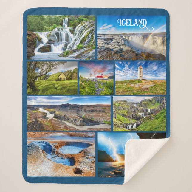 Couverture Sherpa Islande (Devant)