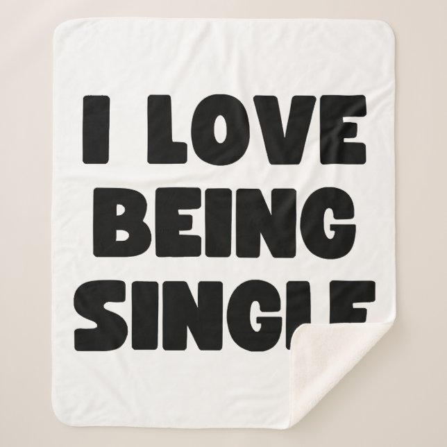 Couverture Sherpa J'adore être célibataire (Devant)