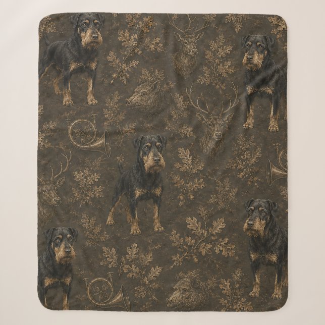 Couverture Sherpa Jagdterrier- Chien de chasse  (Devant)