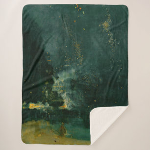 Couverture Sherpa James Whistler - Nocturne en noir et or