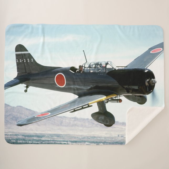 COUVERTURE SHERPA JAPONAIS ZERO FIGHTER (Devant (Horizontal))