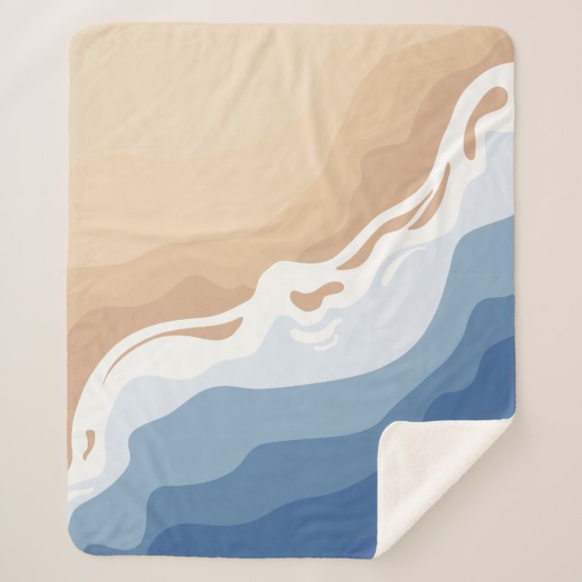 Couverture Sherpa Je pense que je pourrais voir la plage (Devant)