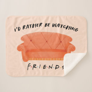 Couverture Sherpa Je préférerais regarder FRIENDS™