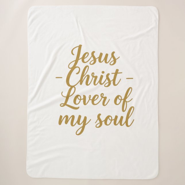 Couverture Sherpa Jésus-Christ Amant de Mon Âme  (Devant)