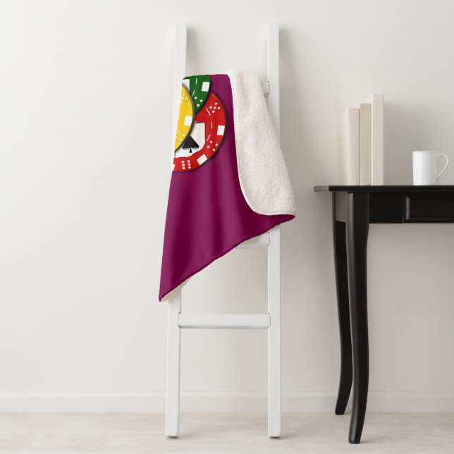 Couverture Sherpa jeton de poker (En situation)