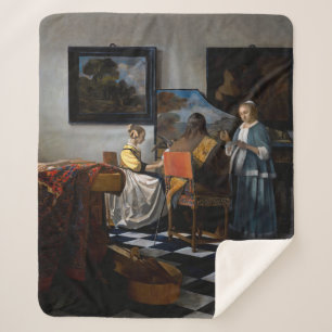 Couverture Sherpa Johannes Vermeer - Le Concert