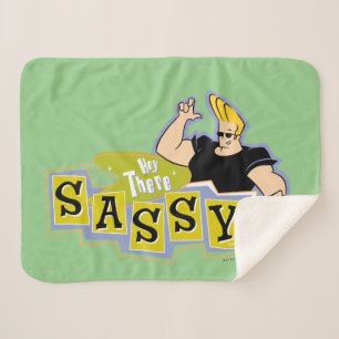 Couverture Sherpa Johnny Bravo - Hey There Sassy