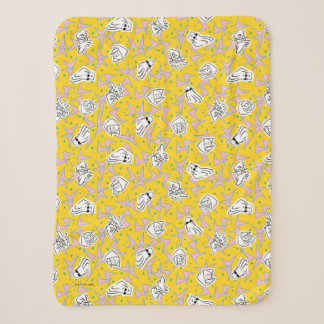 Couverture Sherpa Johnny Bravo Motif de caractères