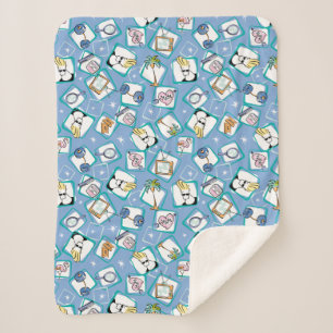 Couverture Sherpa Johnny Bravo Motif Icon