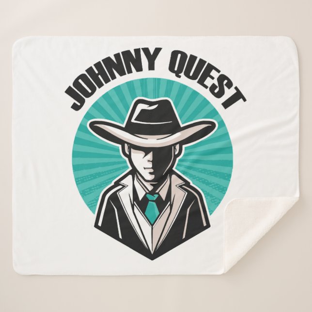 Couverture Sherpa Johnny Quest (Devant (Horizontal))