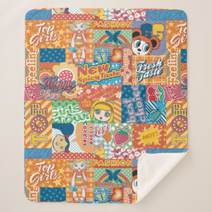 Couverture Sherpa Jolie courtepointe enfant