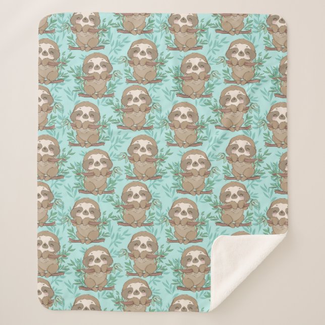 Couverture Sherpa Jolies fentes Sherpa Blanket (Devant)