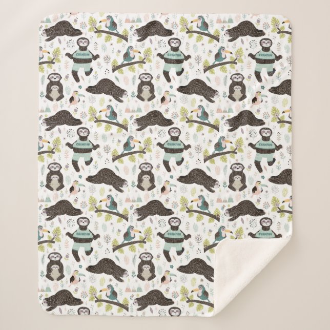 Couverture Sherpa Jolies fentes Sherpa Blanket (Devant)