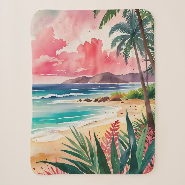 Couverture Sherpa Jortes de sable (Devant)