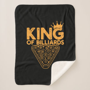 Couverture Sherpa Joueur de billard Roi Des Billiards