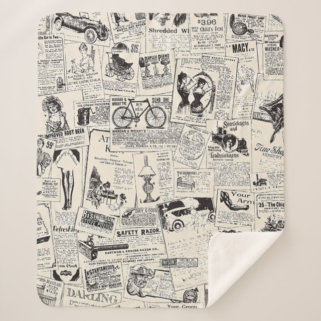 Couverture Sherpa Journal vintage (Devant)