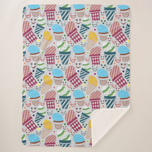 Couverture Sherpa Joyeux Pâques (Devant)